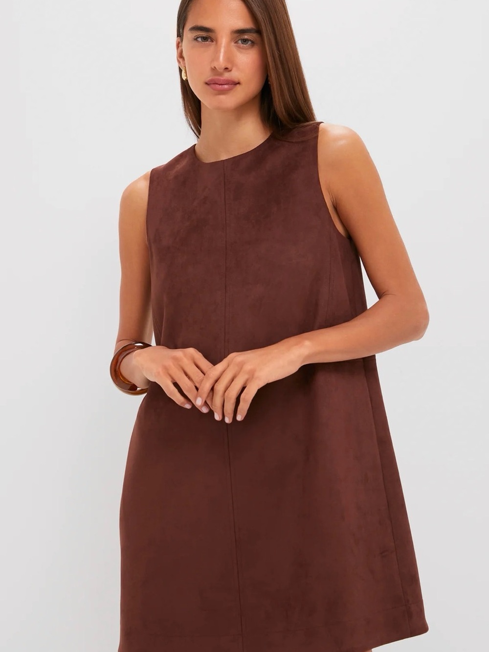 Tuckernuck Ganache Vegan Suede Marlow Dress